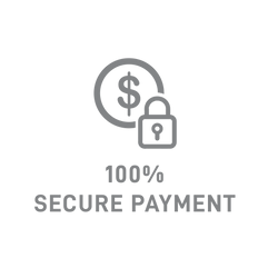 100% secure payment logo