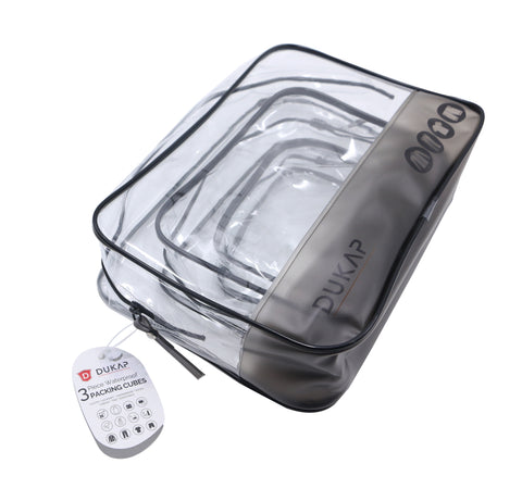 Translucent Packing Cubes Set of 3